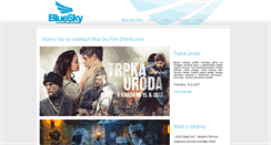 Desktop Screenshot of blueskyfilm.cz